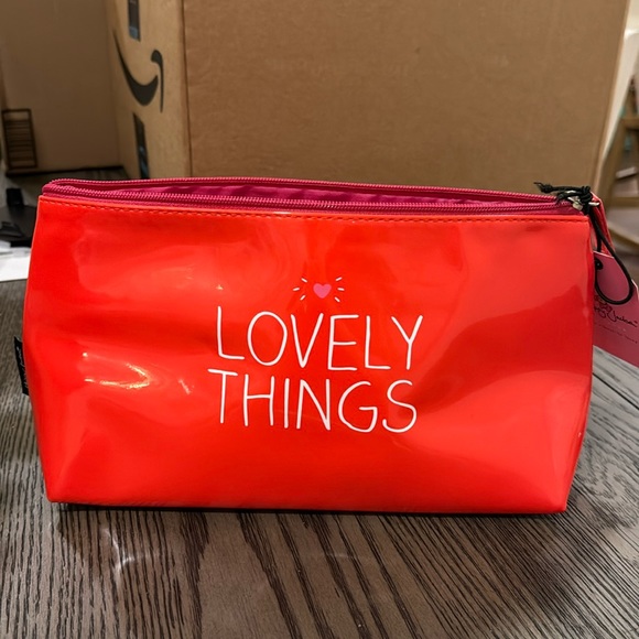 Happy Jackson London Handbags - Happy Jackson London red wash bag, NWT